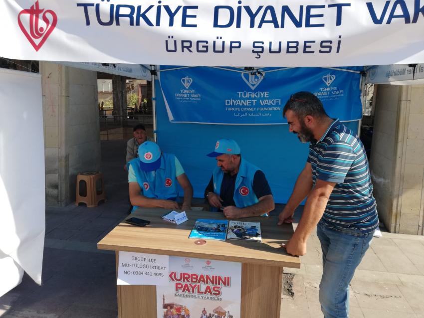 Vekalet Yoluyla Kurban Standı Açıldı