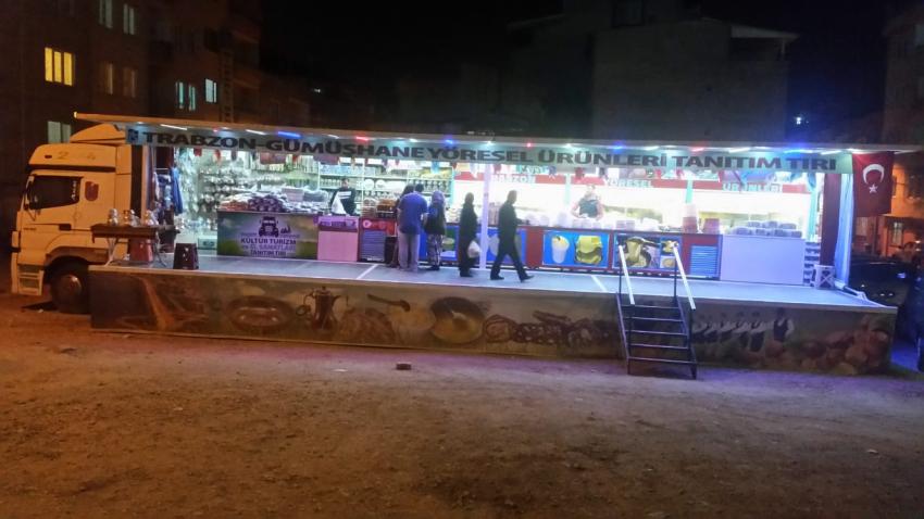 Trabzon Tanıtım Tırı Ürgüp'te