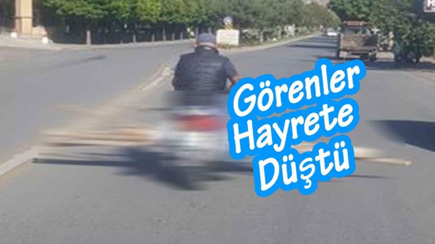 Görenleri Hayretler İçerisinde Bırakan Sürücü