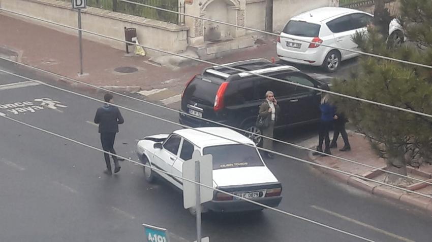 Trafik Kazası Meydana Geldi