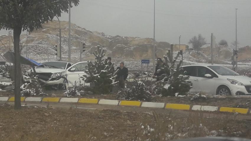 Trafik Kazası Meydana Geldi