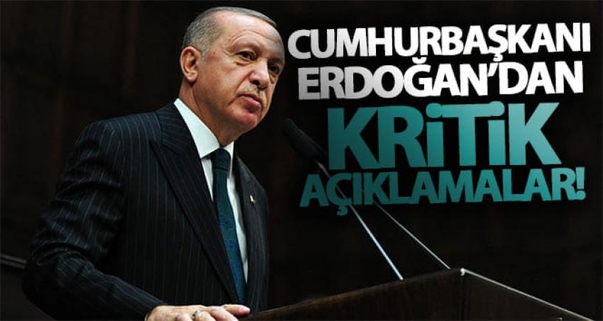 Cumhurbaşkanı Erdoğan yeni tedbirleri açıkladı