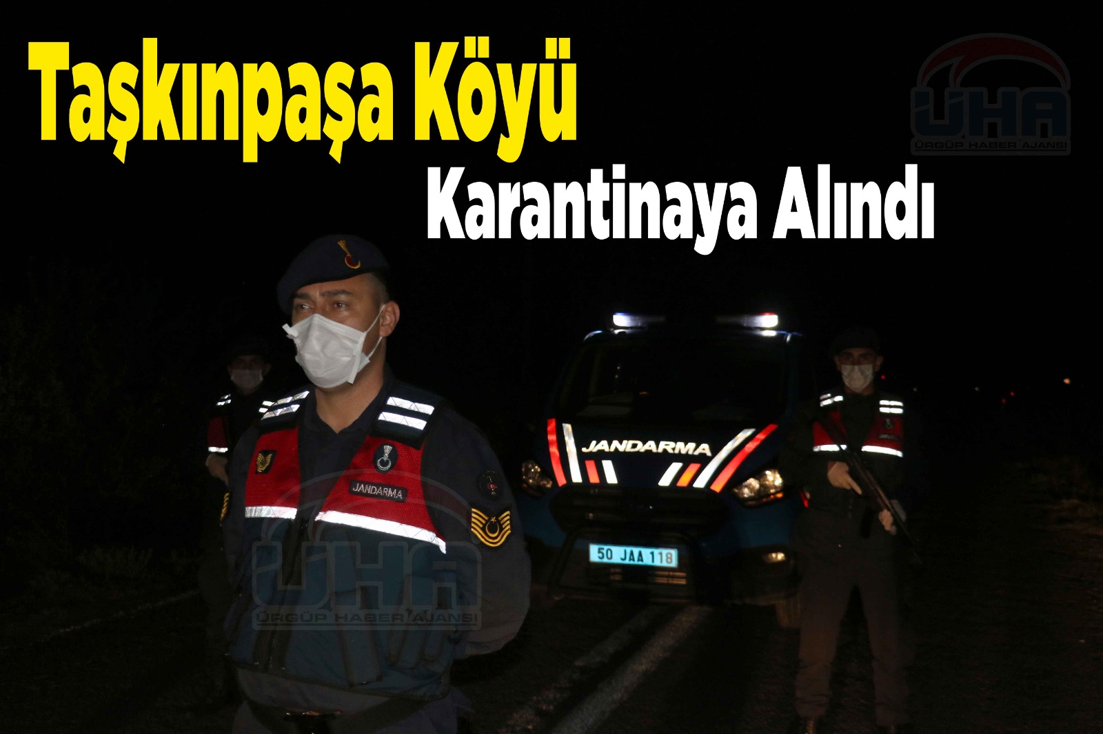 Taşkınpaşa Köyü Karantinaya Alındı