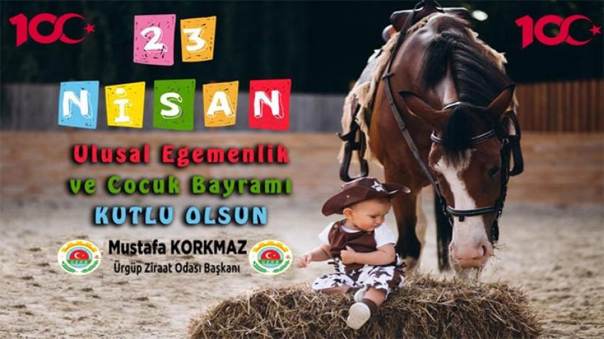 Başkan Korkmaz; 'Bayram çocuklarımızın, 100 yıllık gurur hepimizin'