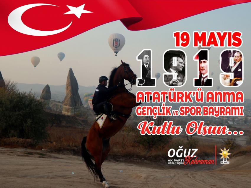 Oğuz Kahraman Gençlerin Bayramını Kutladı