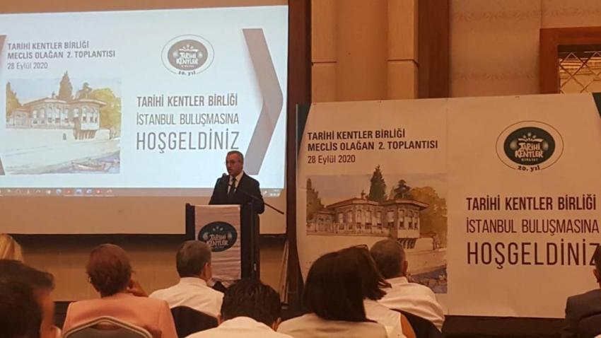 Başkan Aktürk Tarihi Kentler Birliğinin 2020 Yılı Olağan II. Toplantısına Katıldı.
