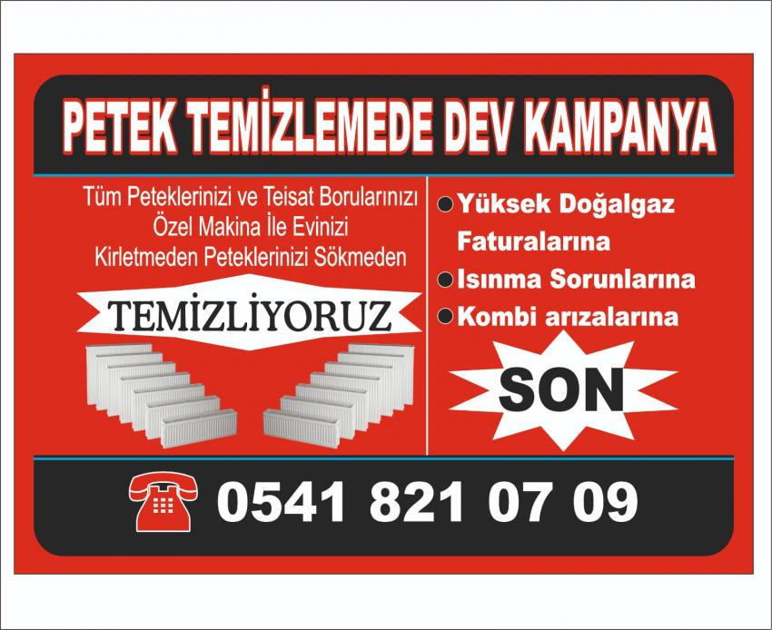 Ürgüp'te Profesyonel Kombi ve Petek Temizliği Hizmeti
