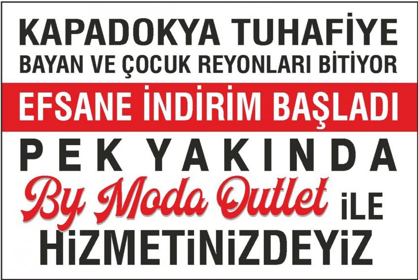 Kapadokya Tuhafiyede Şok Fiyatlar