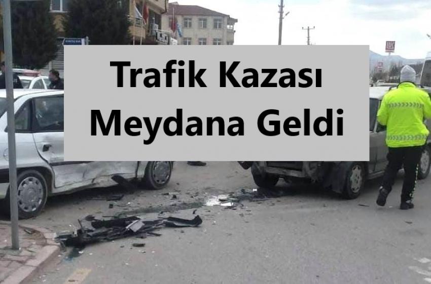 Trafik Kazası Meydana Geldi