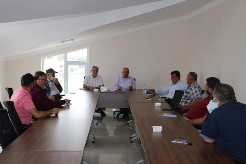 Başkan Aydın ve Özaşık, Fırıncılarla Bir araya Geldi
