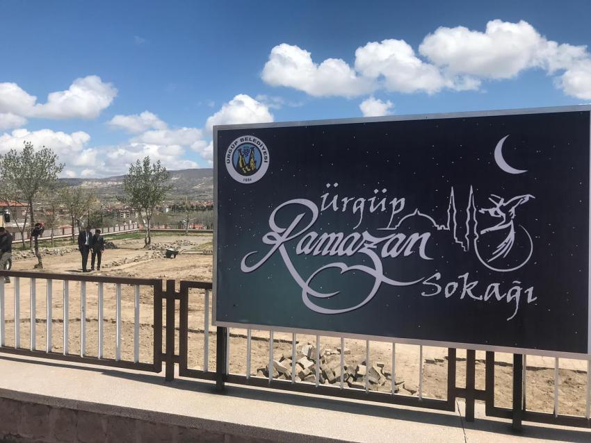 Ürgüp'te Ramazan Sokağı Kurulacak